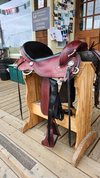 17" Dixieland Gaited Endurance Saddle