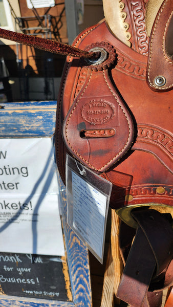 15.5" J. Stead Wade Ranch Roper Saddle