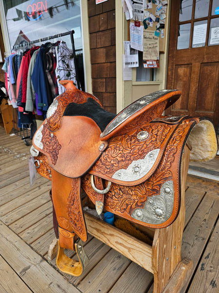 ON TRIAL 15.5" Tex Tan Imperial Western Equitation Show Saddle