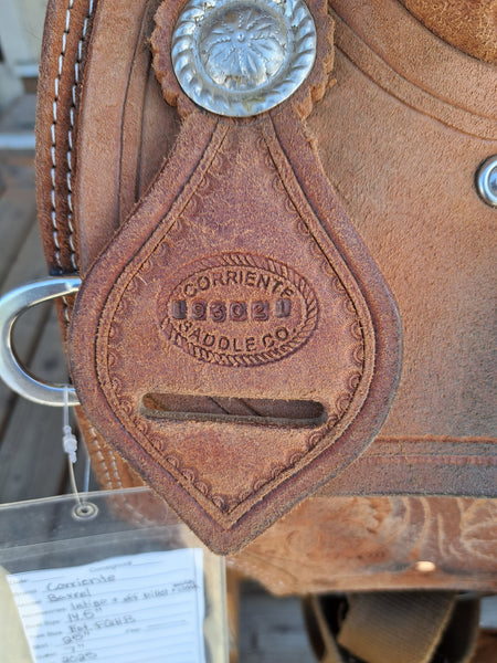 14.5" Corriente Barrel Saddle