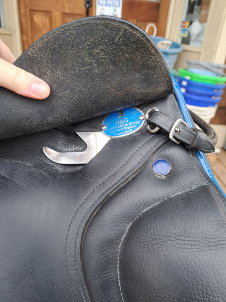 16.5" Hastilow & Sons Highland Cob Dressage Saddle