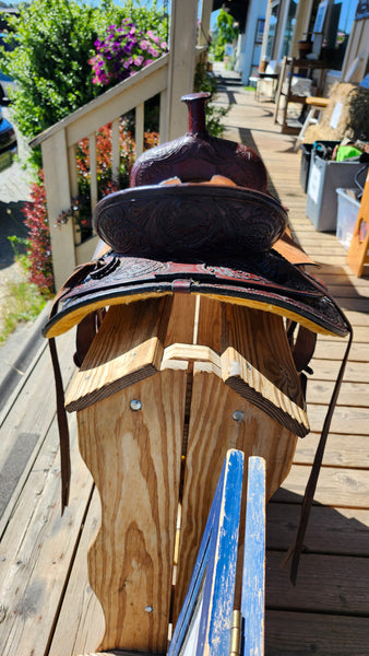 12" Youth Barrel Saddle