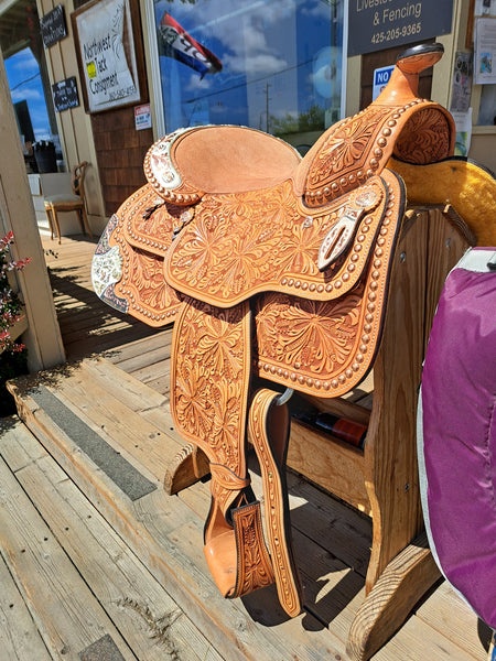 16" Dale Chavez Western Equitation Show Saddle