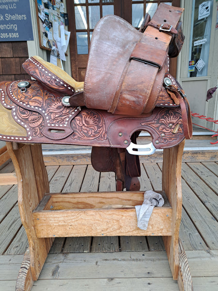 15" Tex Tan Western Saddle