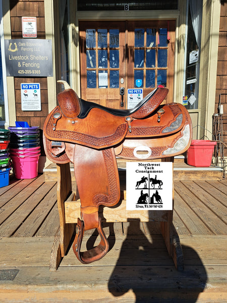17" Big Horn Reining Saddle