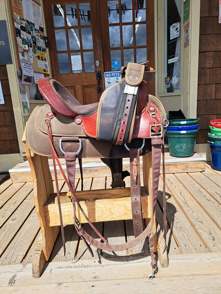 15" Fabtron Lady Trail Western Saddle