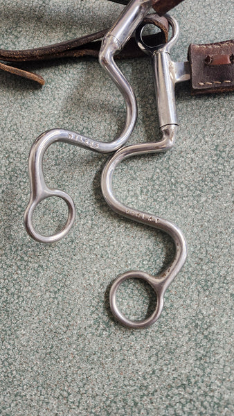 Myler Leather Nose Hackamore