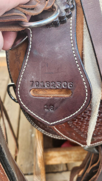 16" JC Martin Wade Orthopedic Series Ultimate Saddle