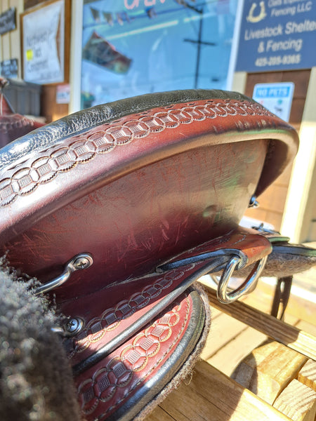 ON TRIAL 15.5" Dixieland Endurance Light Rider Western Trail Saddle
