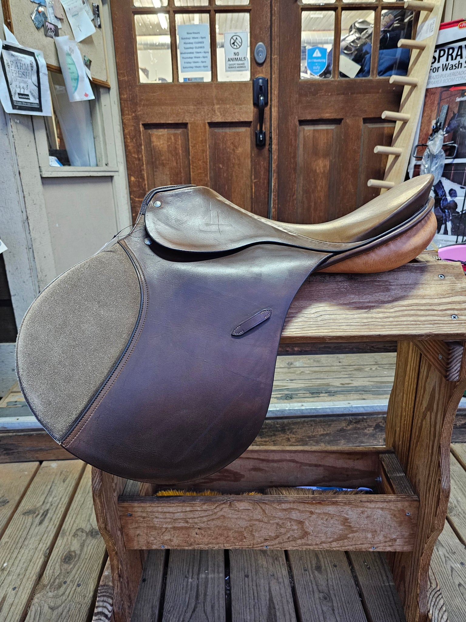 17" Passier PS Baum All Purpose English Saddle