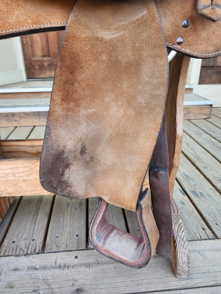 16" Schneiders Roughout Work and Trail II Saddle