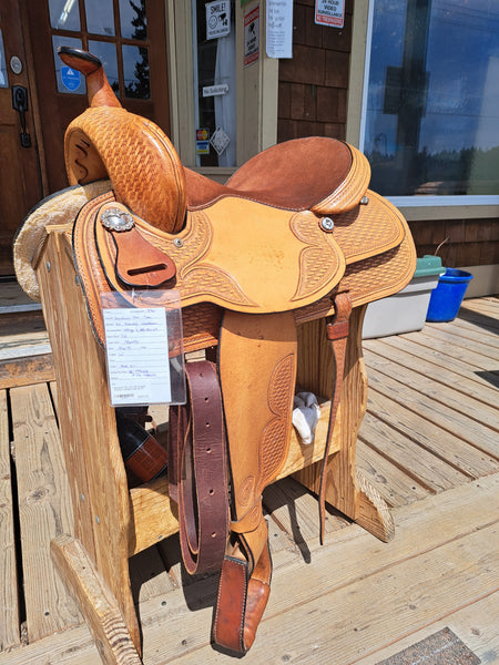 16" Hereford Tex Tan All Around Western Saddle