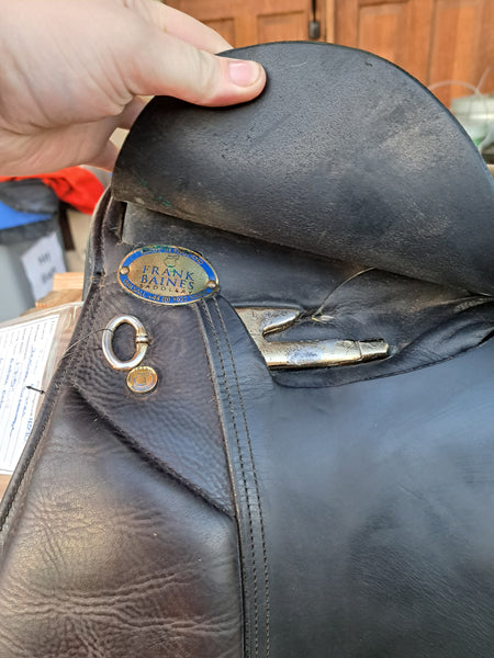 17.5" Frank Baines Zenith Dressage Saddle