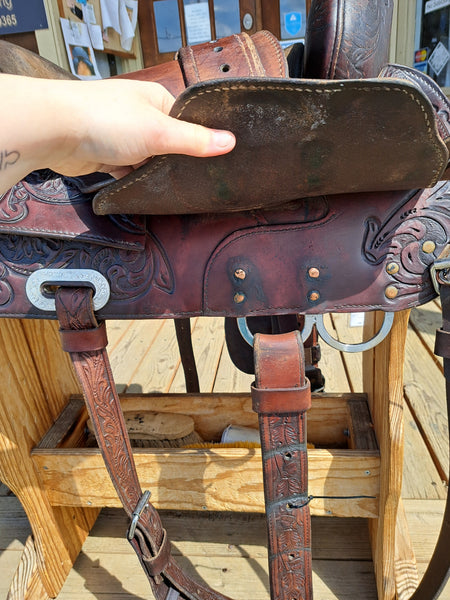 15" Circle Y Park & Trail Western Saddle