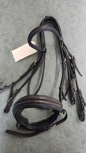 Silverleaf Dressage Double Bridle - Full