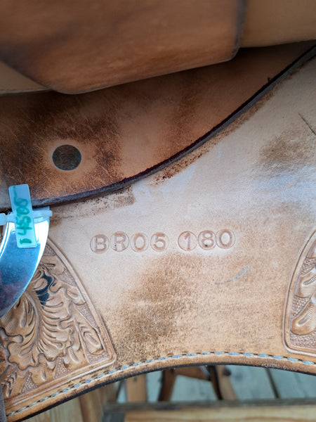 16.5" Blue Ribbon Western Equitation Show Saddle