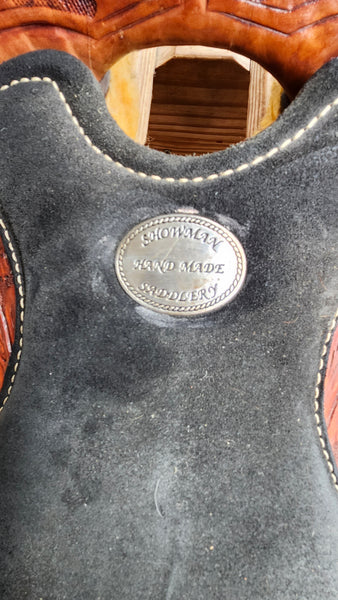 14.5" Showman Western Equitation Show Saddle
