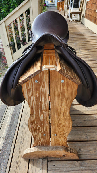 17" Collegiate Art All Purpose English Saddle