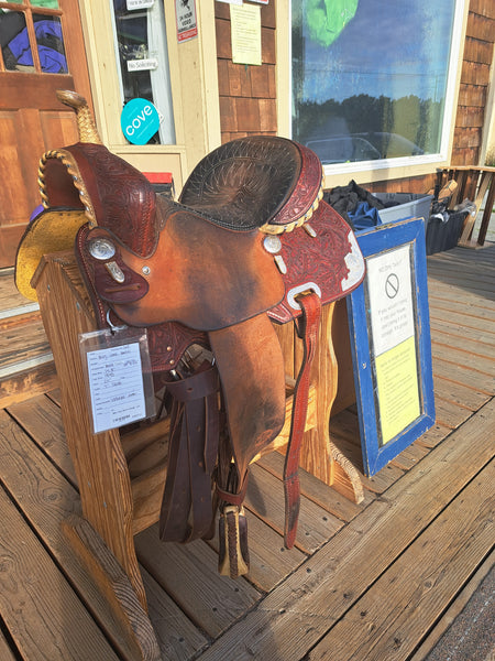 14.5" Billy Cook Barrel Saddle