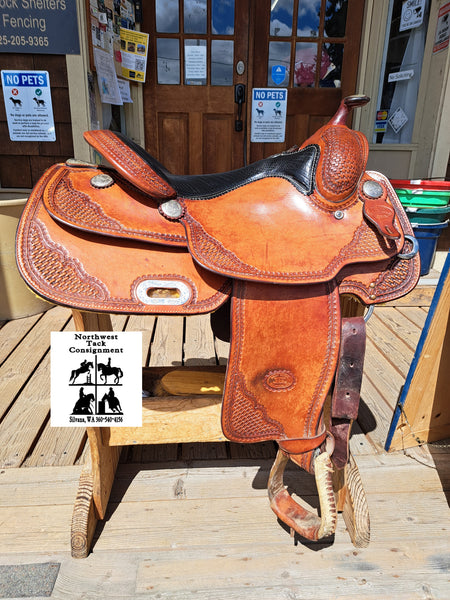 16.5" Billy Cook Pro Reiner Saddle