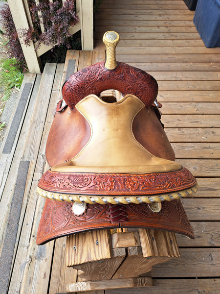 14" Cicle Y The Proven Barrel Racing Saddle
