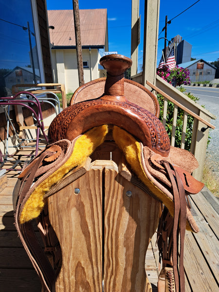 16"  Heart O Texas Ranch Saddle
