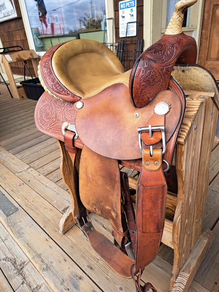 14" Cicle Y The Proven Barrel Racing Saddle