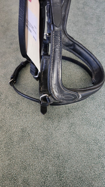 FULL Horze Ergonomic English Bridle with crystal browband