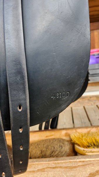 17.5" Jeffries Saddlery Dressage Saddle