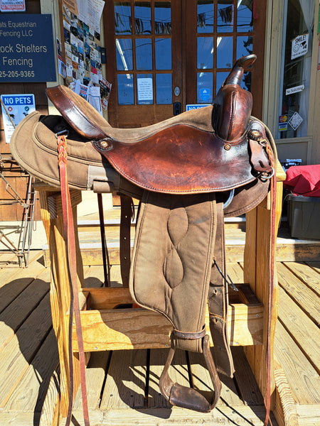 16" Big Horn Cordura Western Saddle