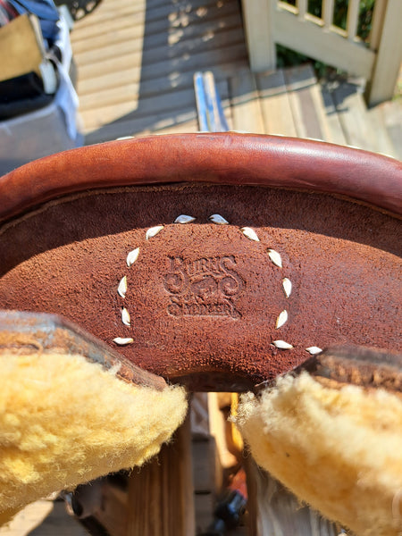 15" Burns Barrel Saddle