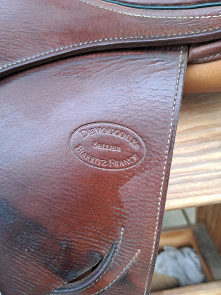 17.5" Devoucoux Oldara Jumping Saddle