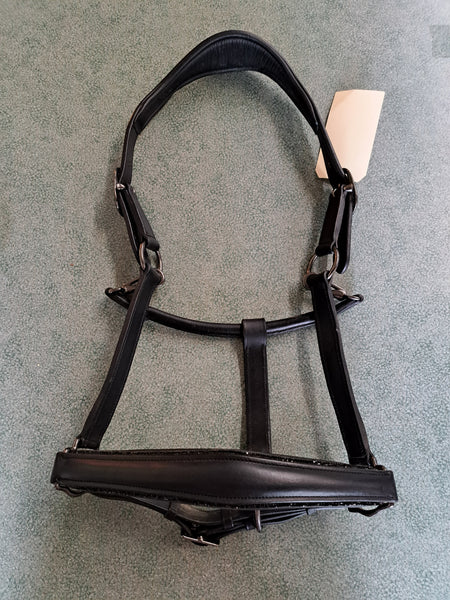 Full Sized Equestrian Stockholm Anatomic Leather Halter