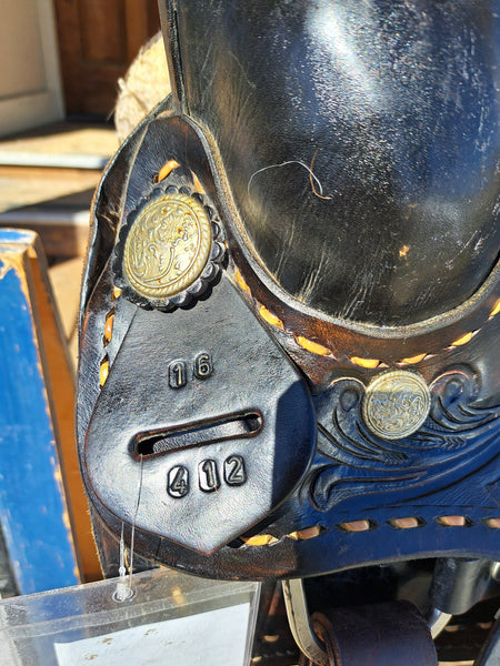 16" Buffalo Saddlery Western Saddle