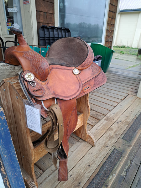 ON TRIAL 15" King Series All Around Western Trail Saddle