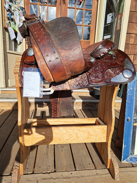 15" Hereford Tex Tan Equitation Saddle