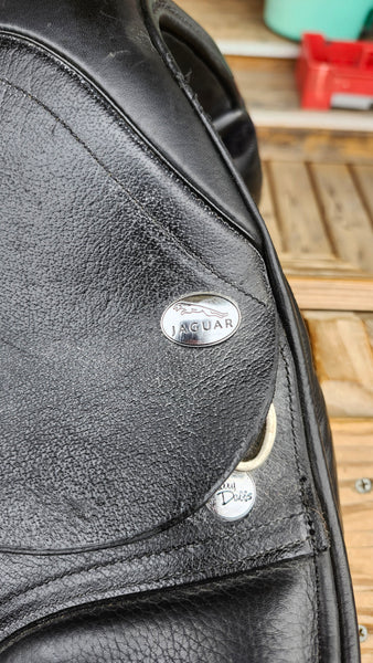 17" Jaguar by Harry Dabbs XKC Dressage Saddle