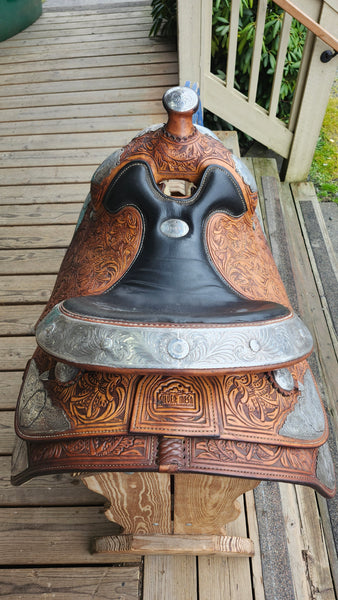 14" Silver Mesa Equitation Saddle