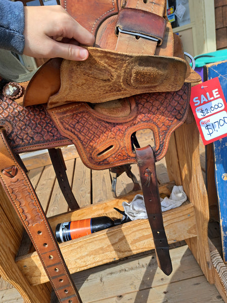 13" Three Forks Merril Barrel Saddle
