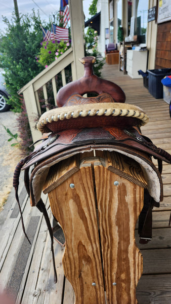 15.5" Billy Cook Roping Saddle