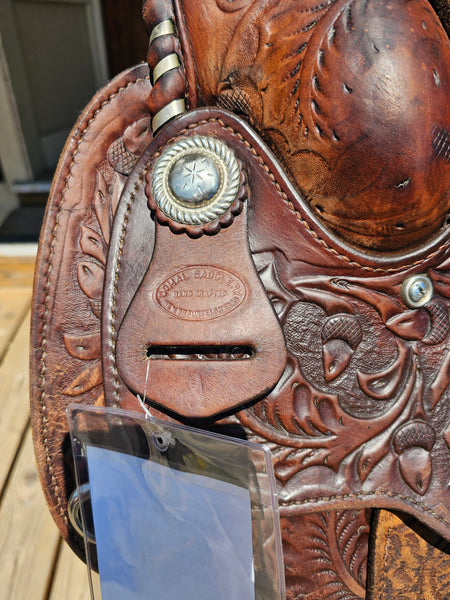 On Trial    16" Comal Saddlery Western Equitation Saddle