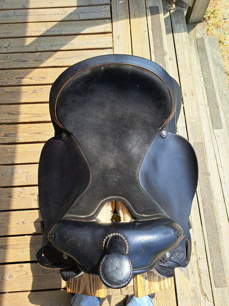 15" Circle Y Park and Trail Western Cordura Saddle