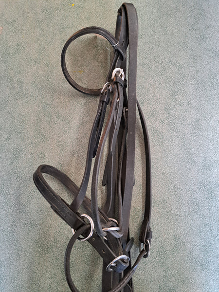 Leather Bitless Bridle