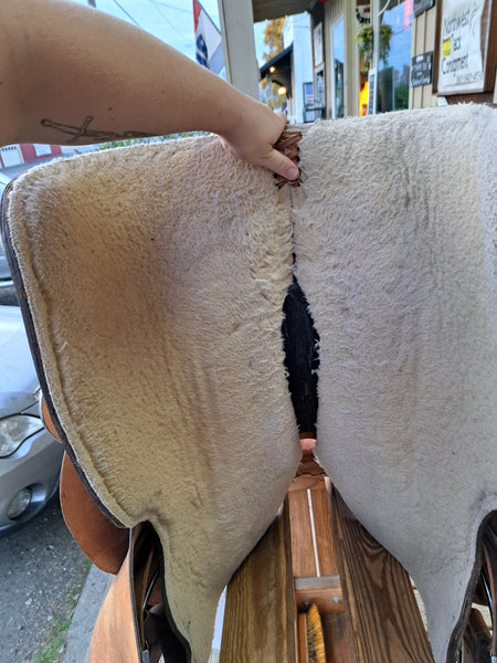 16" Silver Royal Training Saddle