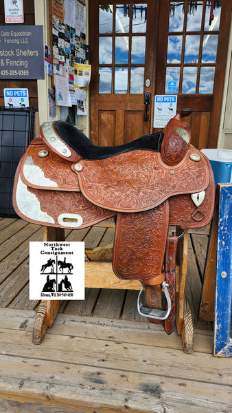 17" Corriente Western Equitation Show Saddle
