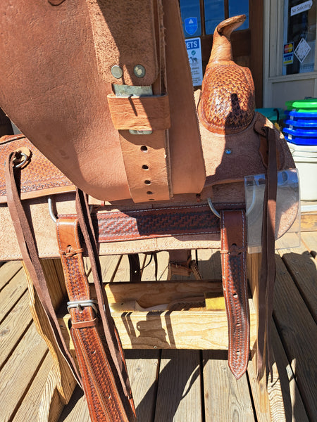 16"  Heart O Texas Ranch Saddle