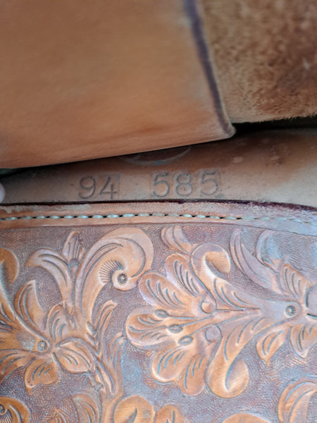 15" Billy Cook Longhorn Western Equitation Show Saddle