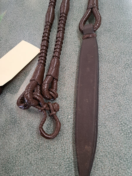 Braided Leather Rmal Reins