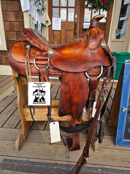 16" Simco Roping Saddle