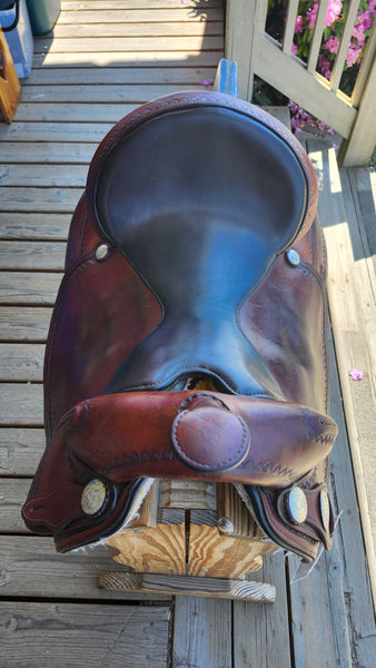ON TRIAL 16" Tex Tan Tex-Flex Western Trail Saddle